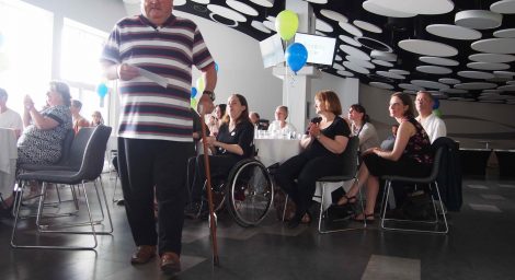 Board members taking part in Possabiity People launch event
