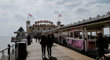 Photo of people walking on Brighton Pier